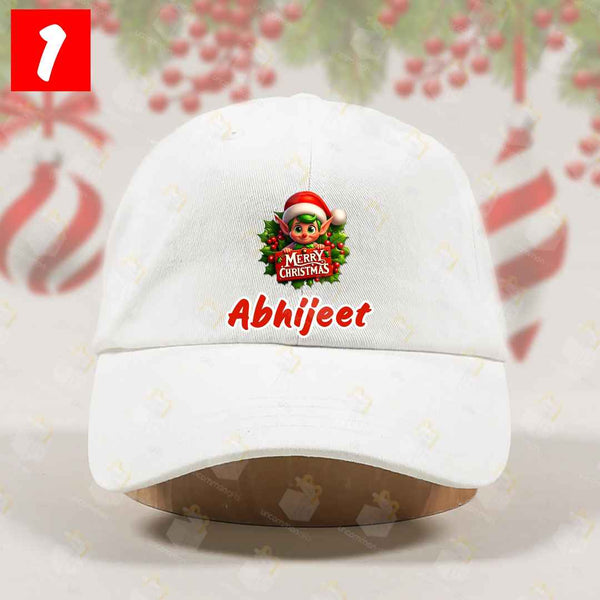 Personalised Cap for Christmas